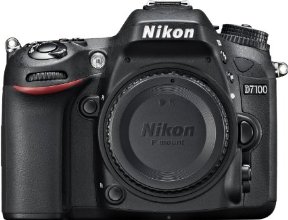 Nikon D7100 - Cámara réflex digital de 24.1 Mp (pantalla 3.2", vídeo Full HD), color negro - sólo cuerpo (importado)