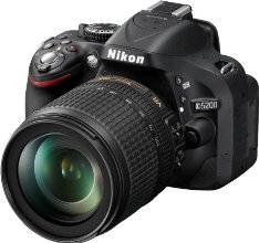 Nikon D5200 - Cámara réflex digital de 24.1 Mp (pantalla 3", vídeo Full HD), negro - Kit con objetivo AF-S DX 18-105mm VR