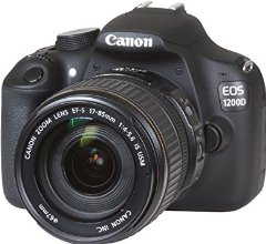 Canon EOS 1200D - Cámara réflex digital de 18 Mp (pantalla 3", estabilizador óptico, Kit con objetivo EF-S 17-85mm f/4-5.6 IS USM), negro