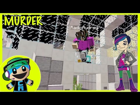 A Minecraft Murder Mystery Mini Game with Radiojh Audrey Games