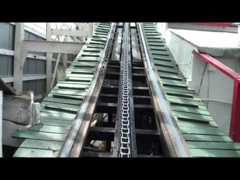 Coney Island Cyclone Roller Coaster POV Front Seat New York City