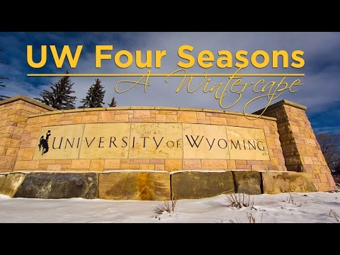 University of Wyoming Life -- Four Seasons: A Winterscape