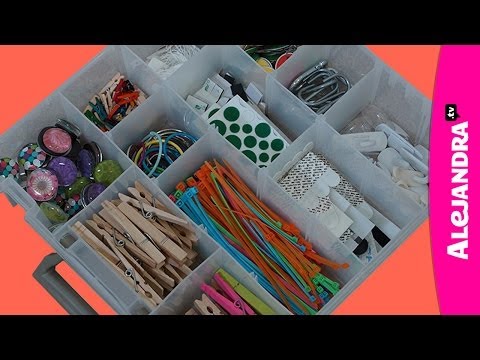 How to Organize Small Things (Part 8 of 9 Home Office Organization Series)