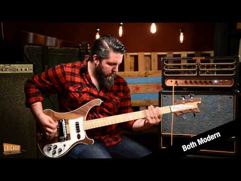 Rickenbacker 4003 Walnut Bass Guitar Demo with Dictator Cabs