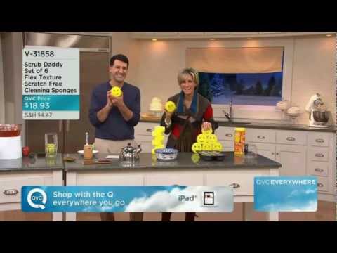 Scrub Daddy from Shark Tank on QVC . Second Appearance