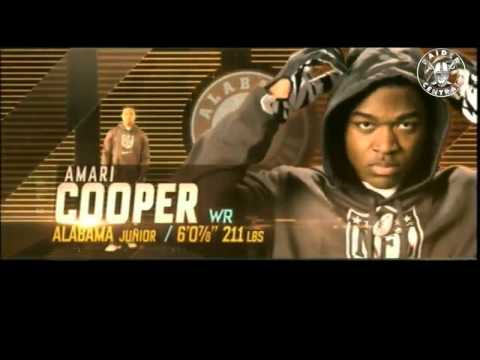 Oakland Raiders Select Round 1 Pick 4 WR Amari Cooper NFL Draft 2015