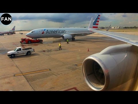 ENGINE POWER! American 757-200WL Departure from Miami Airport!