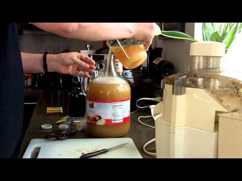 How to make organic hard cider in about 5 minutes