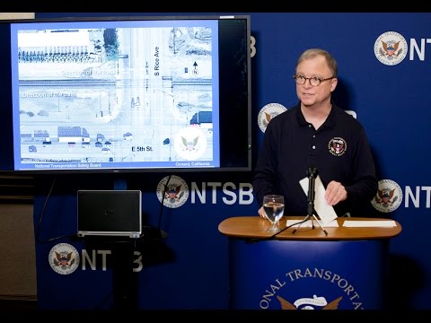 NTSB Member Robert Sumwalt's third briefing on the Metrolink grade crossing accident in Oxnard, CA .