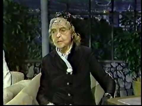 Lillian Gish interviewed by Joan Rivers in 1983