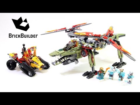 Lego Chima 70227 King Crominus' Rescue - Lego Speed build