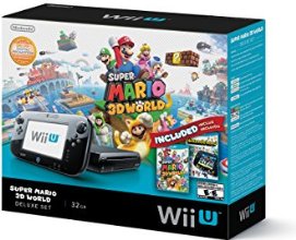 Wii U Deluxe Bundle - Super Mario 3D World & Nintendo Land Edition