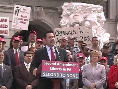 Sean Parnell, Army Combat Veteran, Speaker at Second Amendment Action Day