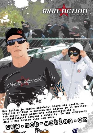 Mob Action flyer