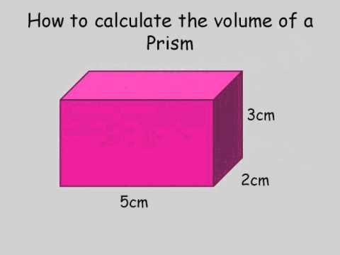 How to calculate the volume of a rectangular prism.wmv