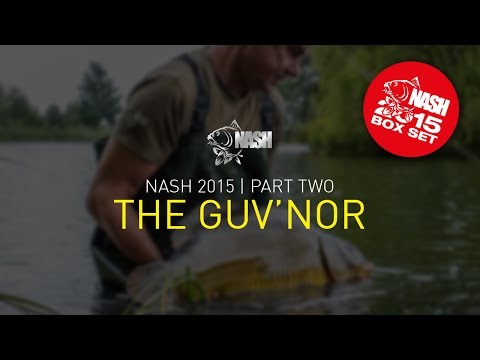 Nash 2015 THE BOX SET Part 2, Film 1 THE GUV'NOR + SUBTITLES Kevin Nash Carp Fishing