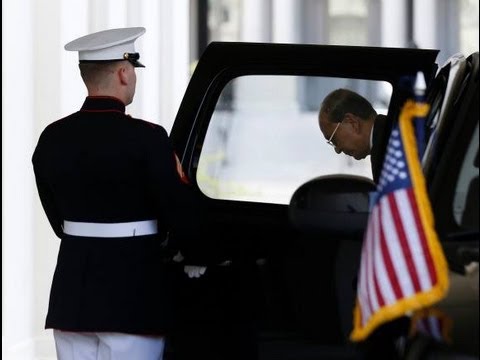 Myanmar President U Thein Sein Meet With Obama at White House