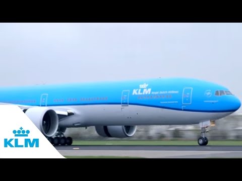 KLM's newest Boeing 777-300