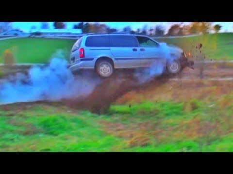 Mini Van Huge Jump!