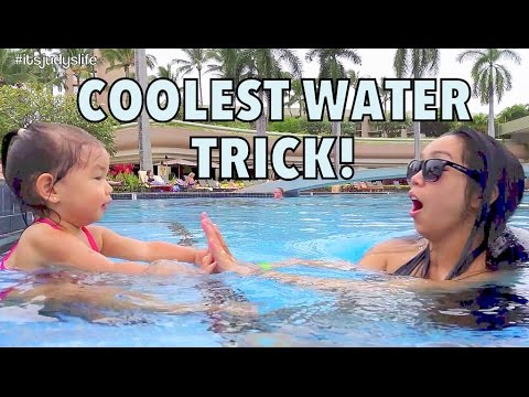 COOLEST WATER TRICK!!! - October 20, 2014 - itsJudysLife Daily Vlog