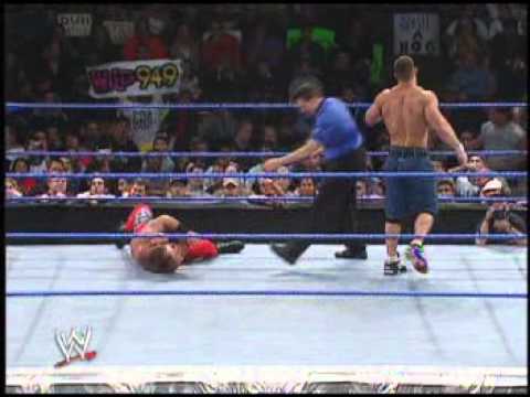 Chris Benoit vs John Cena (Smackdown, 4 December 2003)