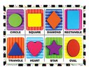 Melissa & Doug  Shapes Chunky Puzzle(8 pc)