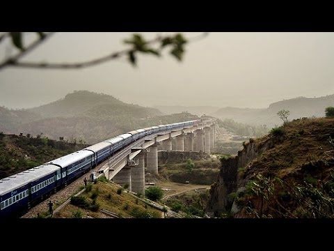 Superb View of Udhampur City from Train | Jammu and Kashmir | Must Watch | SpscVids