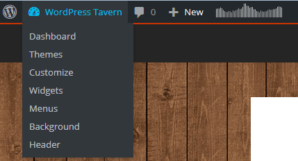 WordPress 4.2 Admin Bar