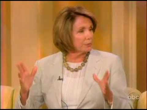 House Speaker Nancy Pelosi on The View