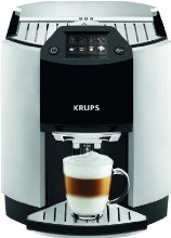 KRUPS EA9010 Kaffee-Vollautomat One-Touch-Funktion (1,7 L, 15 bar, Touchscreen-Display, Milchbehälter) silber