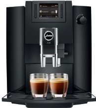 JURA E60 Piano Black AromaG3 Kaffeevollautomat Schwarz