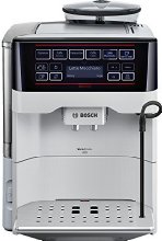 Bosch TES60351DE Kaffeevollautomat VeroAroma 300 OneTouch Zubereitung (1500 W, 1,7 L, 15 bar, Cappuccinatore) silber