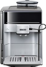 Siemens TE603501DE Kaffeevollautomat EQ.6 series 300 (15 bar, Direktanwahl durch Sensorfelder, oneTouch Function, Cappuccinatore ), silber