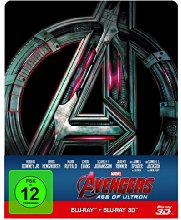 Avengers - Age of Ultron 3D + 2D Steelbook [3D Blu-ray] [Limited Edition]