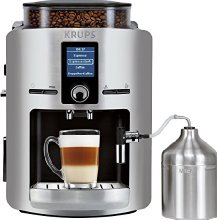 KRUPS EA826E Kaffeevollautomat (1,8 l, 15 bar, LC Display, Cappuccinatore) aluminium