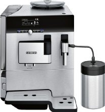 Siemens TE806501DE Kaffeevollautomat EQ.8 series 600 (Cappuccinatore) Edelstahl-Front und -gehäuse