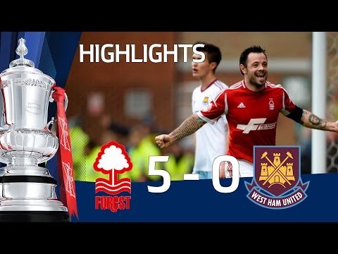 NOTTINGHAM FOREST vs WEST HAM UNITED 5-0: Official Goals & Highlights FA Cup Third Round