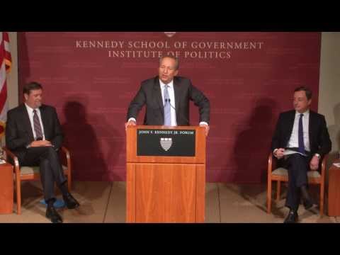 A public address by Mario Draghi | Institute of Politics