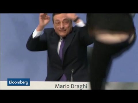 Draghi Attacked by Protester at ECB Press Conference