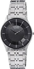 Citizen Eco-Drive Analog Black Dial Men's Watch AR3010-65E