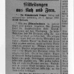 Artikel aus der Lippischen Post 1922 über die Dreharbeiten zum Film 