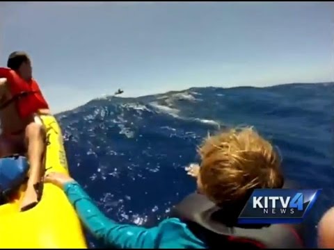 Amazing Rescue at Sea : Hawaii Coast Guard Rescue at Sea Captured By GoPro Camera