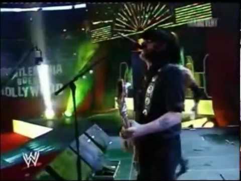 triple h with motorhead wrestlemania 21