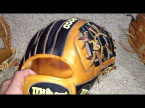 My Baseball Glove Collection