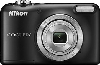 Nikon COOLPIX L31 Compact Digital Camera - (16.1 MP, 5x Optical Zoom) 2.7-Inch LCD - Black