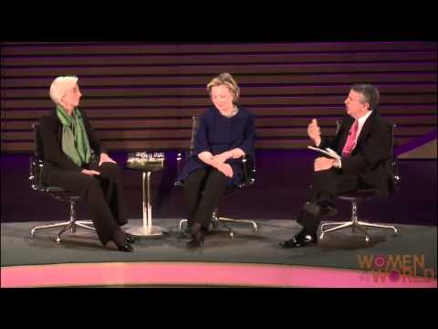 A Conversation with Hillary Rodham Clinton and Christine Lagarde - 2014 [FULL HD]