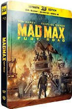 Mad max : fury road [Steelbook 3D - édition limitée] [SteelBook Ultimate Édition - Blu-ray 3D + Blu-ray + DVD + Copie digitale]