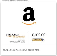 Amazon.ca Gift Card- Email - All Occasions