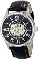 Stuhrling Original Men's 747.02 Classic Atrium Analog Display Automatic Self Wind Black Watch