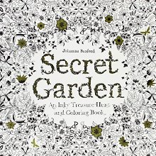 Secret Garden: An Inky Treasure Hunt and Coloring Book